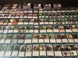 O134. Huge Lot Magic The Gathering Trading Cards 380 Total Cards - Image 1