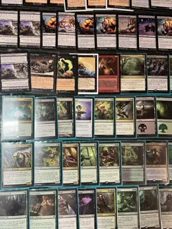 O134. Huge Lot Magic The Gathering Trading Cards 380 Total Cards - Image 5