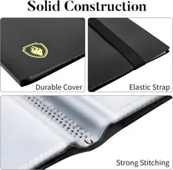 Premium 396 Pocket Trading Card Binder - Side Loading Collector Album for MTG, T - Image 2