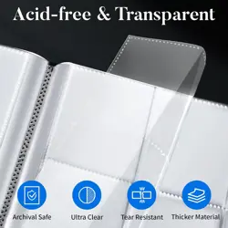 Premium 396 Pocket Trading Card Binder - Side Loading Collector Album for MTG, T - Image 4