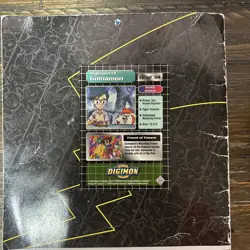 Gomamon 1999 Upper Deck Digimon Card D1 - Image 2