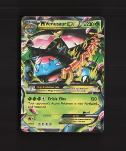 Mega M Venusaur EX 2/146 XY Base Set Ultra Rare Holo Pokemon Card LP - Image 1
