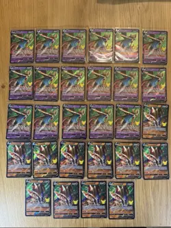 zacian v 016/025 Zamazenta V 018/025 Card Lot Of 28 Full Art Rare Celebrations - Image 1