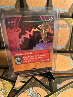 Lightning Bolt (1822) (Rainbow Foil) Secret Lair Drop Foil - Image 1
