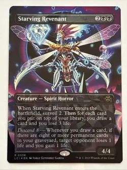 MTG The Lost Caverns of Ixalan Starving Revenant Borderless Foil 0338 NM Rare - Image 1