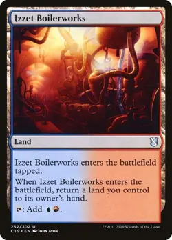 Izzet Boilerworks [Commander 2019] Magic MTG 252/302 - Image 1