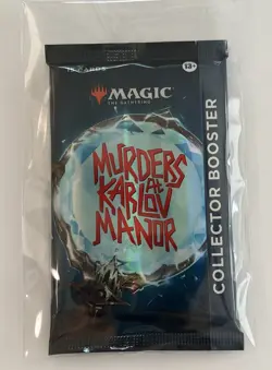 Magic the Gathering Murders at Karlov Manor Collector Booster Pack Sealed New - Image 1