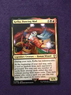 MTG Magic the Gathering Kefka, Dancing Mad (84/801) Final Fantasy Commander - Image 1