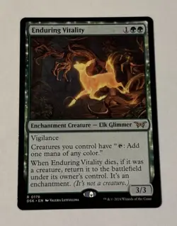 MTG Enduring Vitality - Duskmourn: House of Horror LP - Image 1