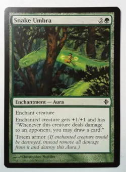 Snake Umbra *Common* Magic MtG x1 Rise of the Eldrazi SP - Image 1