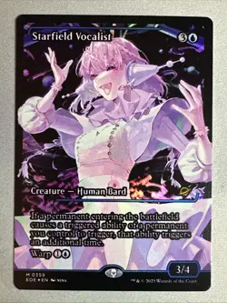 MTG / Starfield Vocalist / EOE / #359 / FOIL (Showcase) / Mythic / NM - Image 1