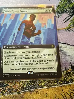 With Great Power . . . Magic The Gathering Spider-Man Extended Art - Image 5
