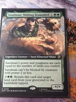 Sandman, Shifting Scoundrel - SPM - MTG - EN - NM - 0112 - Image 1