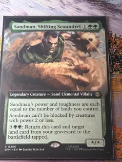 Sandman, Shifting Scoundrel - SPM - MTG - EN - NM - 0112 - Image 2