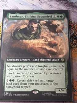 Sandman, Shifting Scoundrel - SPM - MTG - EN - NM - 0112 - Image 3
