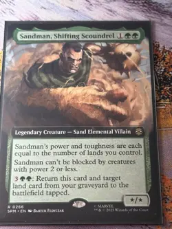 Sandman, Shifting Scoundrel - SPM - MTG - EN - NM - 0112 - Image 4