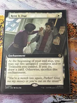 Rent Is Due - Extended Art - SPM - MTG - EN - NM - 0247 - Image 1