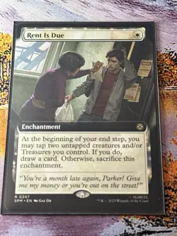 Rent Is Due - Extended Art - SPM - MTG - EN - NM - 0247 - Image 2