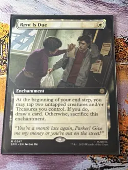 Rent Is Due - Extended Art - SPM - MTG - EN - NM - 0247 - Image 3