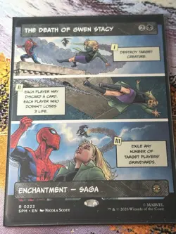 The Death Of Gwen Stacy 223 - Spider-Man Magic The Gathering - ( Non-Foil ) - Image 1