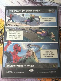 The Death Of Gwen Stacy 223 - Spider-Man Magic The Gathering - ( Non-Foil ) - Image 3