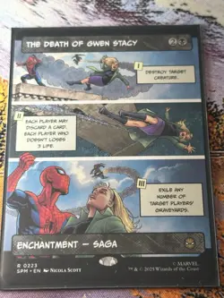 The Death Of Gwen Stacy 223 - Spider-Man Magic The Gathering - ( Non-Foil ) - Image 5