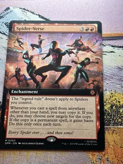 Spider-verse Enchantment Marvels Spider-mann Magic The Gathering - Image 1