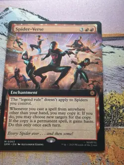 Spider-verse Enchantment Marvels Spider-mann Magic The Gathering - Image 2