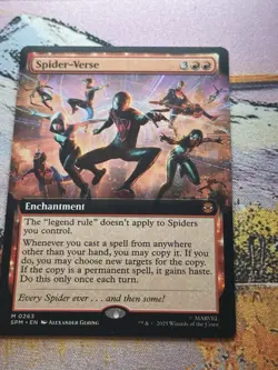 Spider-verse Enchantment Marvels Spider-mann Magic The Gathering - Image 3