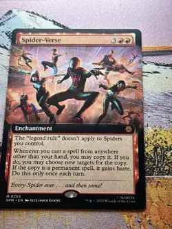 Spider-verse Enchantment Marvels Spider-mann Magic The Gathering - Image 4