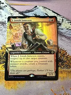J. Jonah Jameson Extended Art Foil Mtg - Image 2