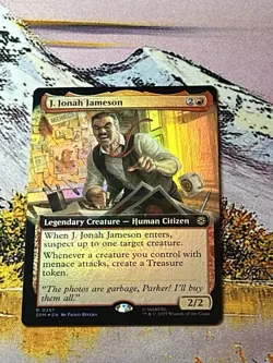 J. Jonah Jameson Extended Art Foil Mtg - Image 4