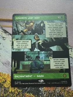 kraven's last hunt mtg Comic Book Art Spiderman Magic The Gathering - Image 1
