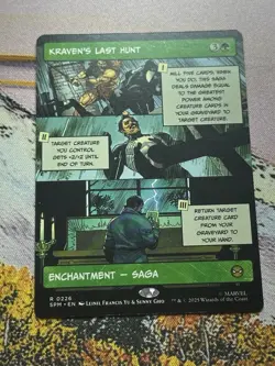 kraven's last hunt mtg Comic Book Art Spiderman Magic The Gathering - Image 3