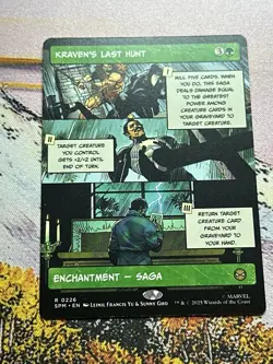 kraven's last hunt mtg Comic Book Art Spiderman Magic The Gathering - Image 4