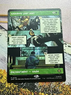 kraven's last hunt mtg Comic Book Art Spiderman Magic The Gathering - Image 5