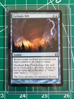 CYCLONIC RIFT MTG LP Return To Ravnica 1 Rare - Image 1