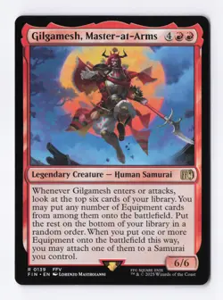 Gilgamesh, Master-at-Arms 0139 (R) MTG Final Fantasy (FIN) (EN) - Image 1