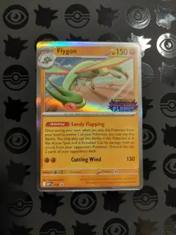 Pokemon TCG Flygon MEP 016 Phantasmal Flames Stamped Promo Prerelease NM - Image 1