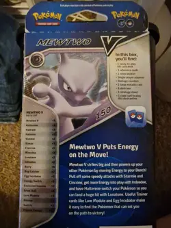 Pokemon TCG: Pokemon GO V Battle Deck Mewtwo V - Image 2