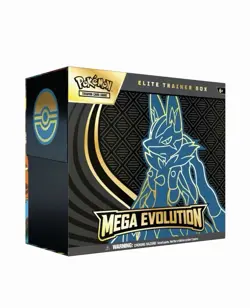 Pokemon TCG MEGA EVOLUTION LUCARIO ELITE TRAINER BOX ETB Factory Sealed ✅🚚 - Image 1