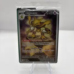 Pokemon Alakazam Mega Evolutions - ETB Promo #9 Black Star Promo SEALED - Image 1