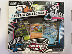 Pokemon White Flare Black Bolt Unova Poster Collection English Sealed OVP Promo - Image 1