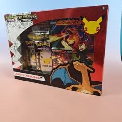 LANCE'S CHARIZARD V COLLECTION BOX POKEMON - 2021 CELEBRATIONS - ENGLISCH - Image 1