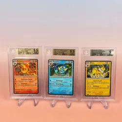 JOLTEON/VAPOREON/FLAREON COSMOS POKEMON 2025 PRE BLACK STAR PROMO ENG BGS - Image 1