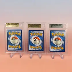JOLTEON/VAPOREON/FLAREON COSMOS POKEMON 2025 PRE BLACK STAR PROMO ENG BGS - Image 2