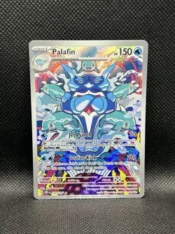 Palafin 200/197 ILLUSTRATION RARE HOLO Obsidian Flames Sv03 Pokemon English Foil - Image 2