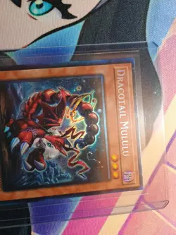 Yugioh Dracotail Mululu (CR) Collector's Rare JUSH-EN005 1st Edition Near Mint - Image 2