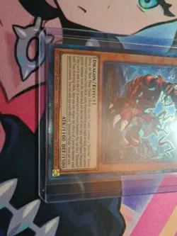 Yugioh Dracotail Mululu (CR) Collector's Rare JUSH-EN005 1st Edition Near Mint - Image 3