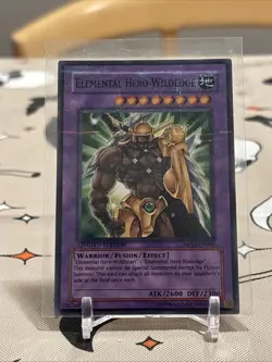 Yu-Gi-Oh! Elemental Hero Wildedge MF02-EN002 Limited Edition Parallel Rare LP - Image 1